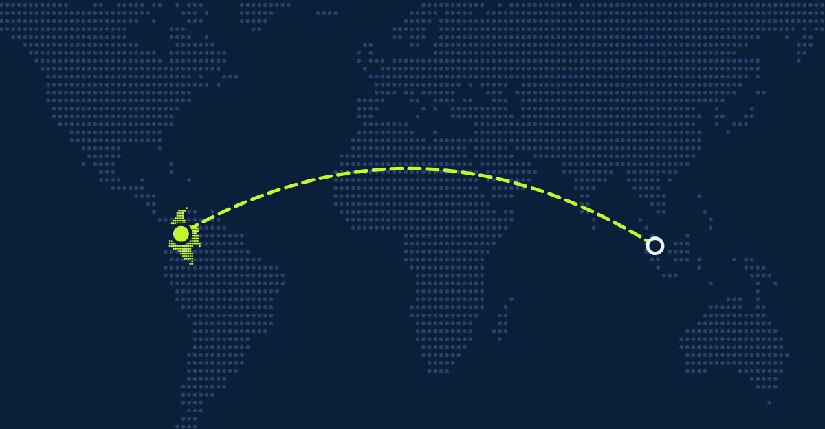 Singapur → Kolumbien