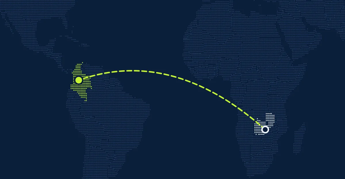 Zambia → Colombia