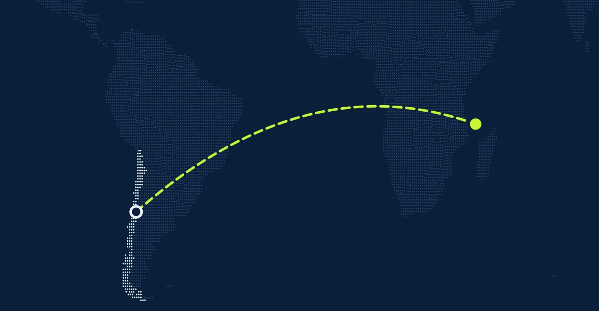 Chile → Comores