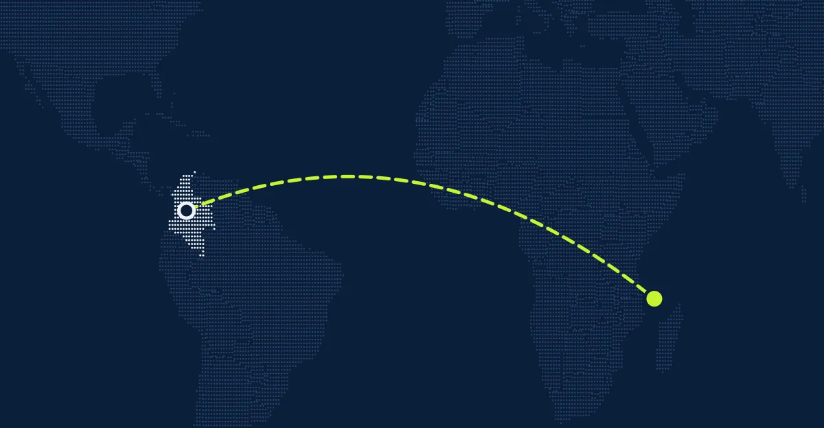 Kolombia → Komoro