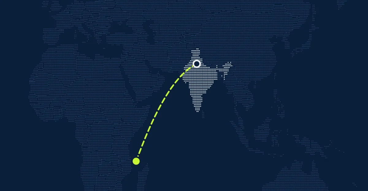 インド → コモロ