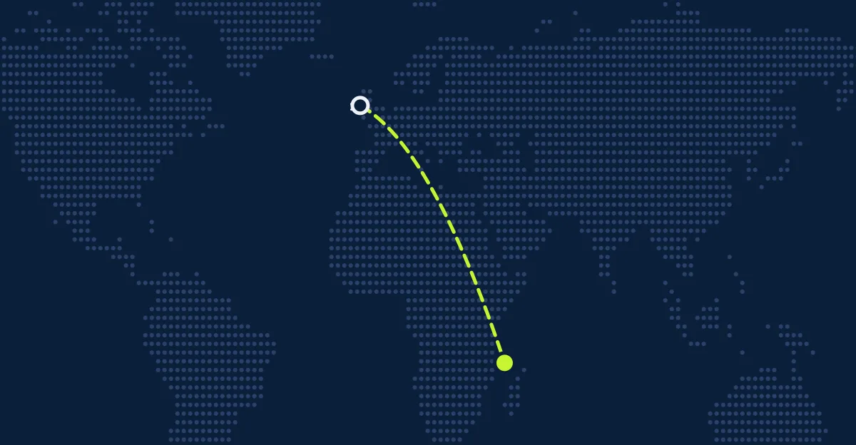 İrlanda → Komorlar