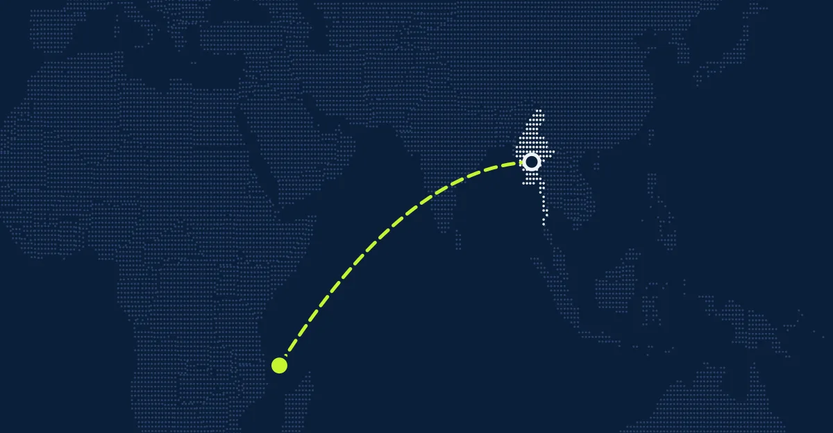 Myanmar (Burma) → Komorlar