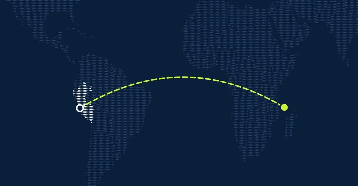 Peru → Komoren
