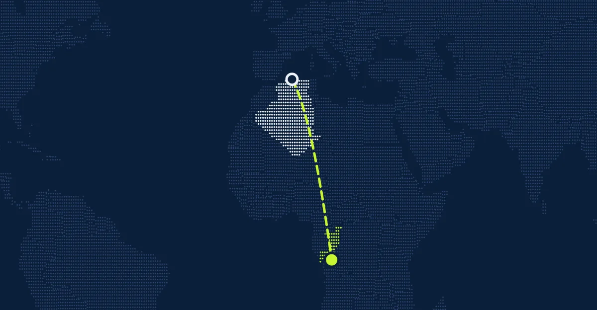 الجزائر → الكونغو - برازافيل