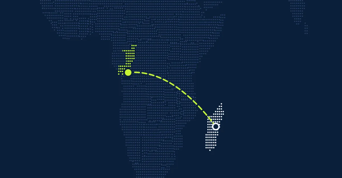 Madagaskar → Kongo-Brazzaville