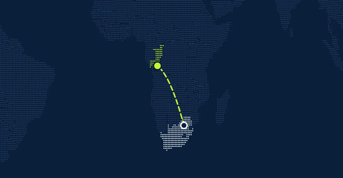África do Sul → República do Congo