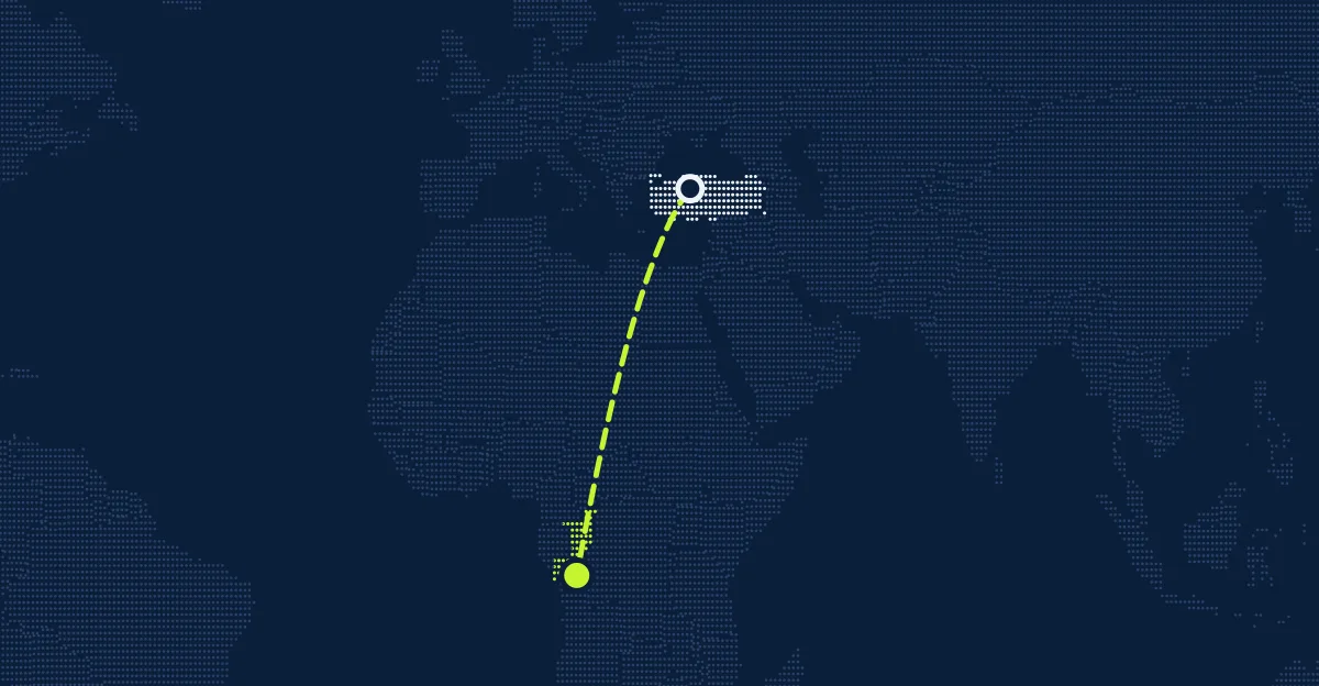 トルコ → コンゴ共和国(ブラザビル)