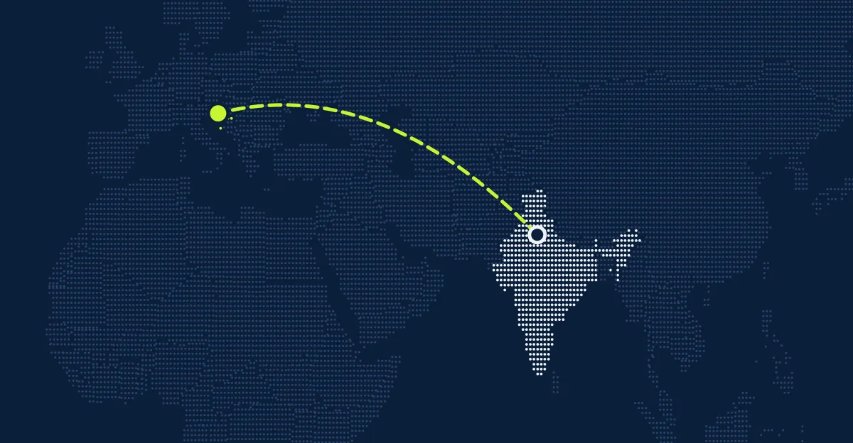 Indien → Kroatien