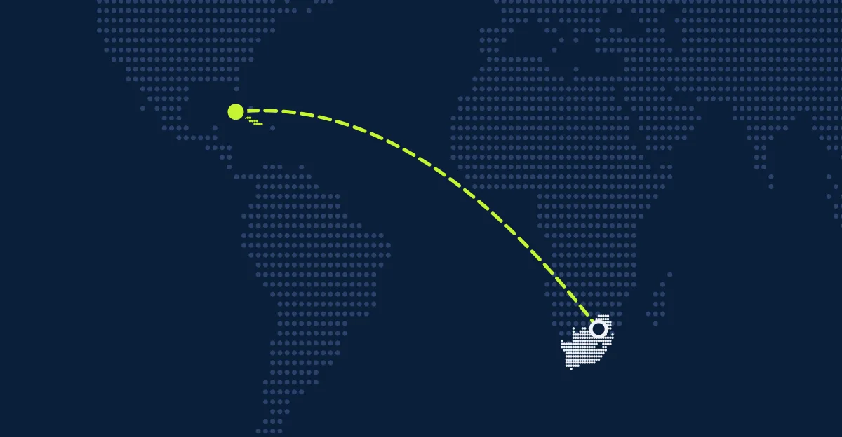 África do Sul → Cuba