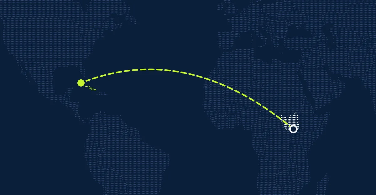Sudão do Sul → Cuba