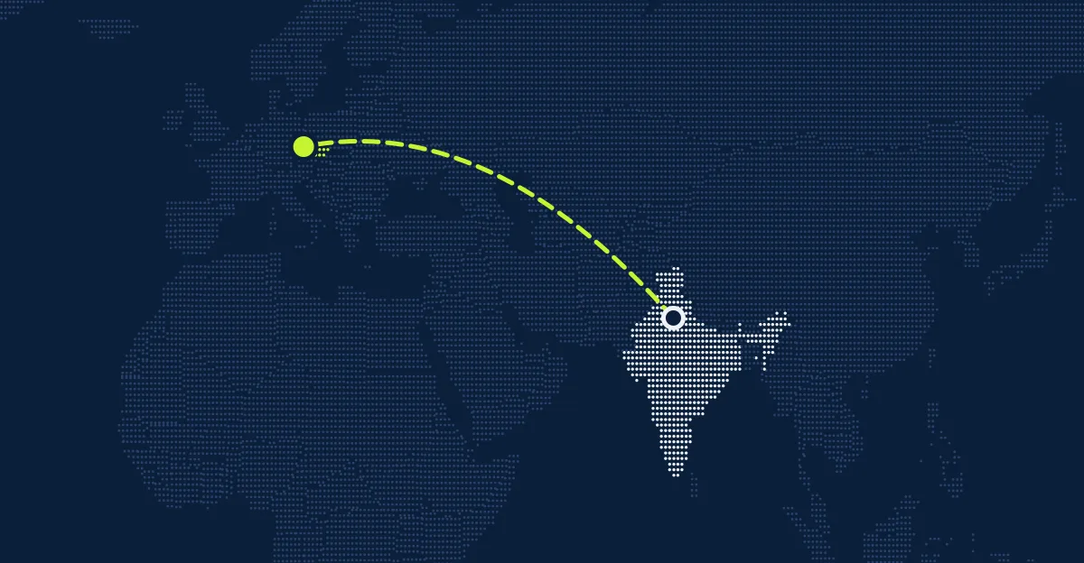 Indien → Tschechien