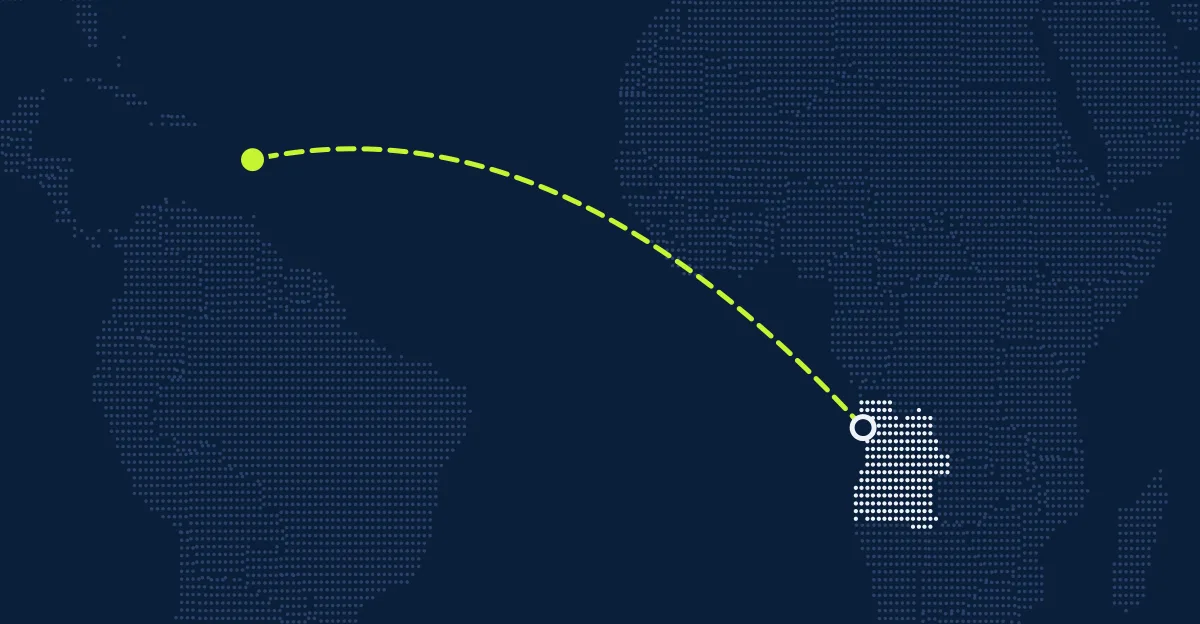 Angola → Dominica