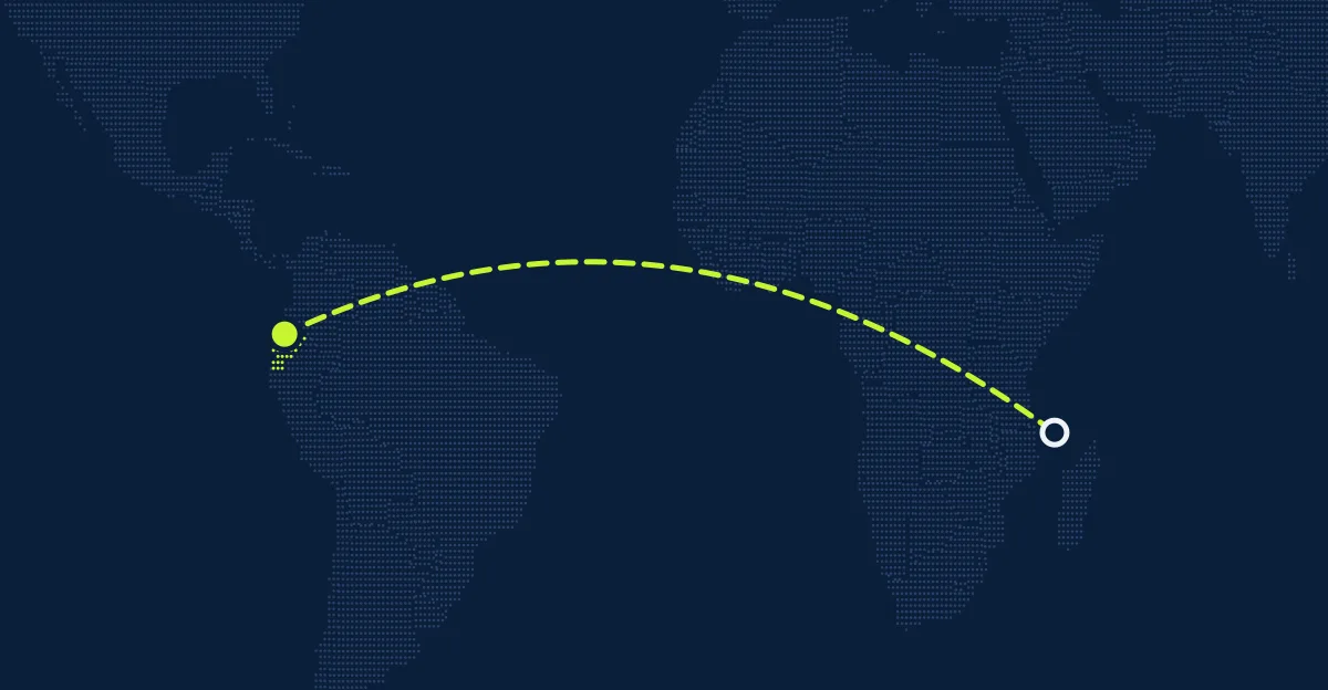 Comores → Equador