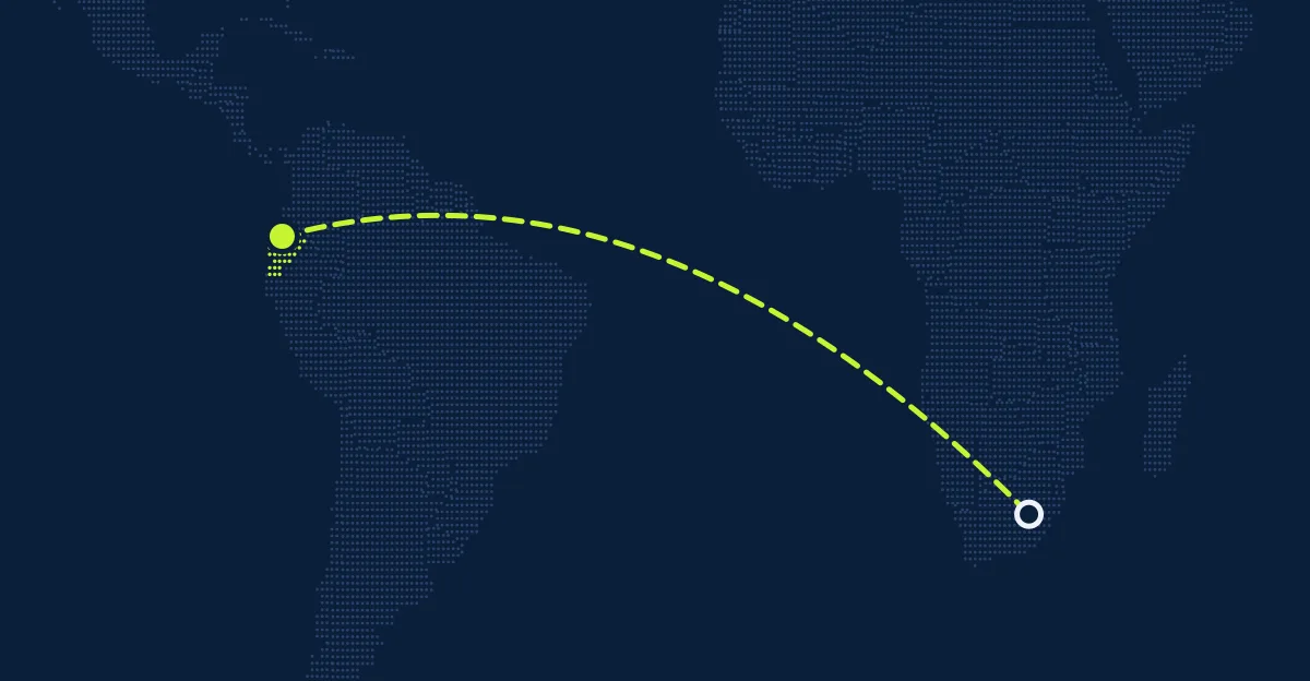 Lesotho → Ecuador
