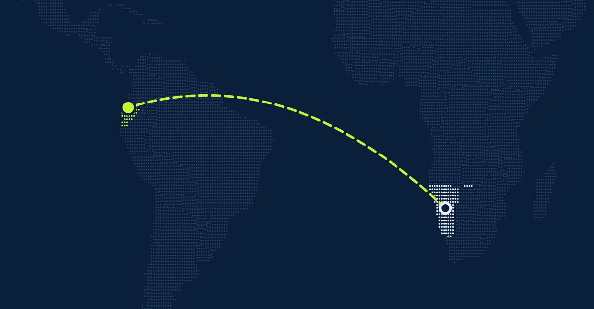 Namíbia → Equador