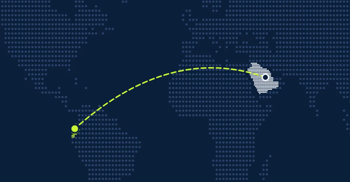 Arábia Saudita → Equador