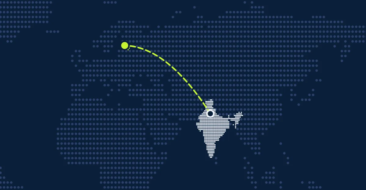 India → Estonia