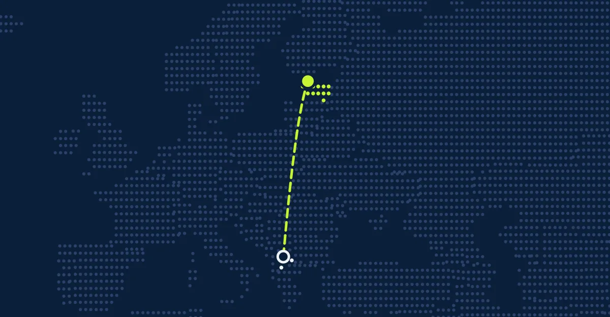Macedônia do Norte → Estônia