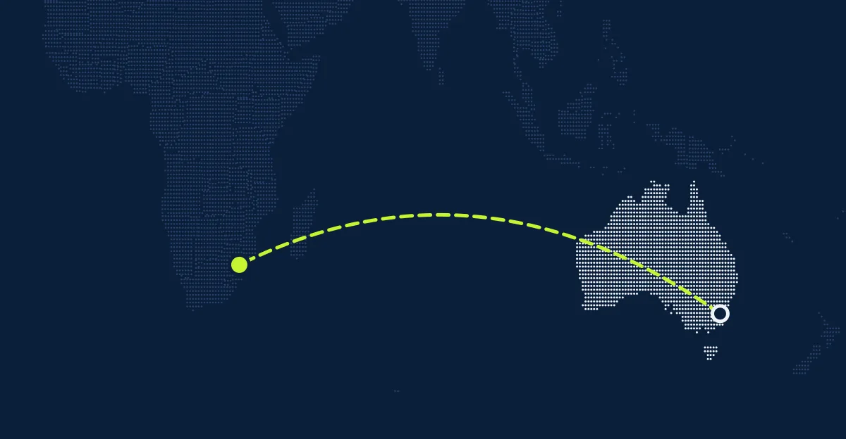 Austrália → Essuatíni