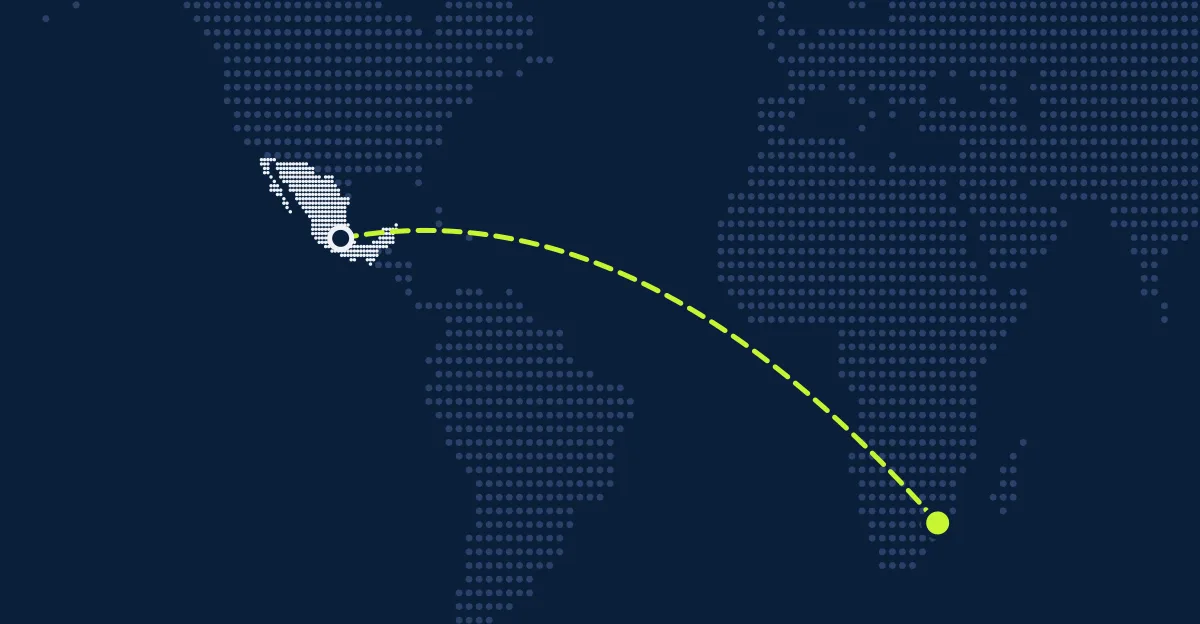 Mexiko → Eswatini