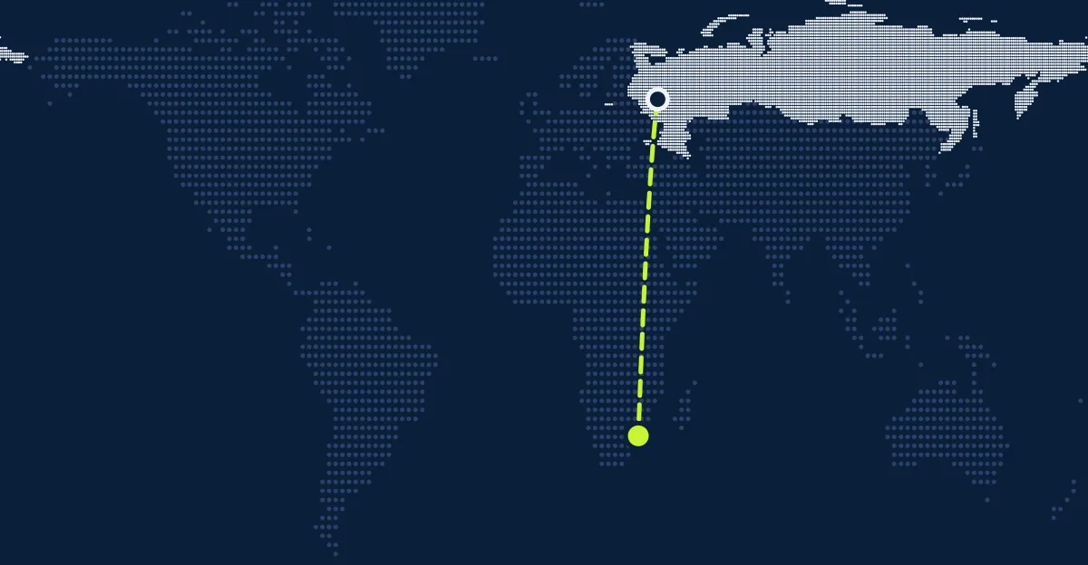 Russland → Eswatini