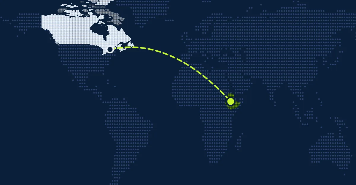 Canadá → Etiópia