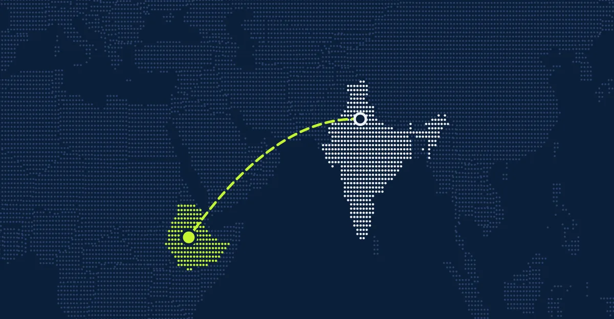Indien → Äthiopien