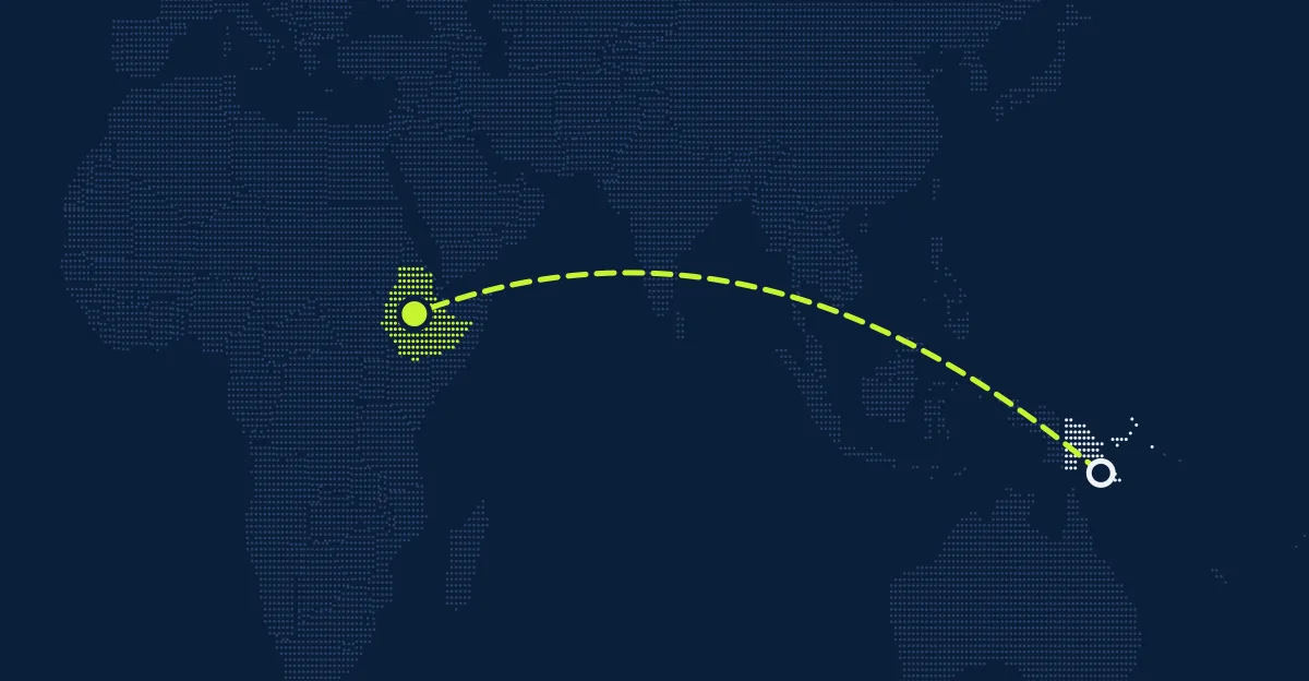 Papua-Nova Guiné → Etiópia