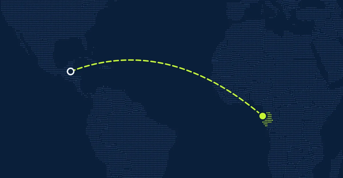 Belize → Gabão