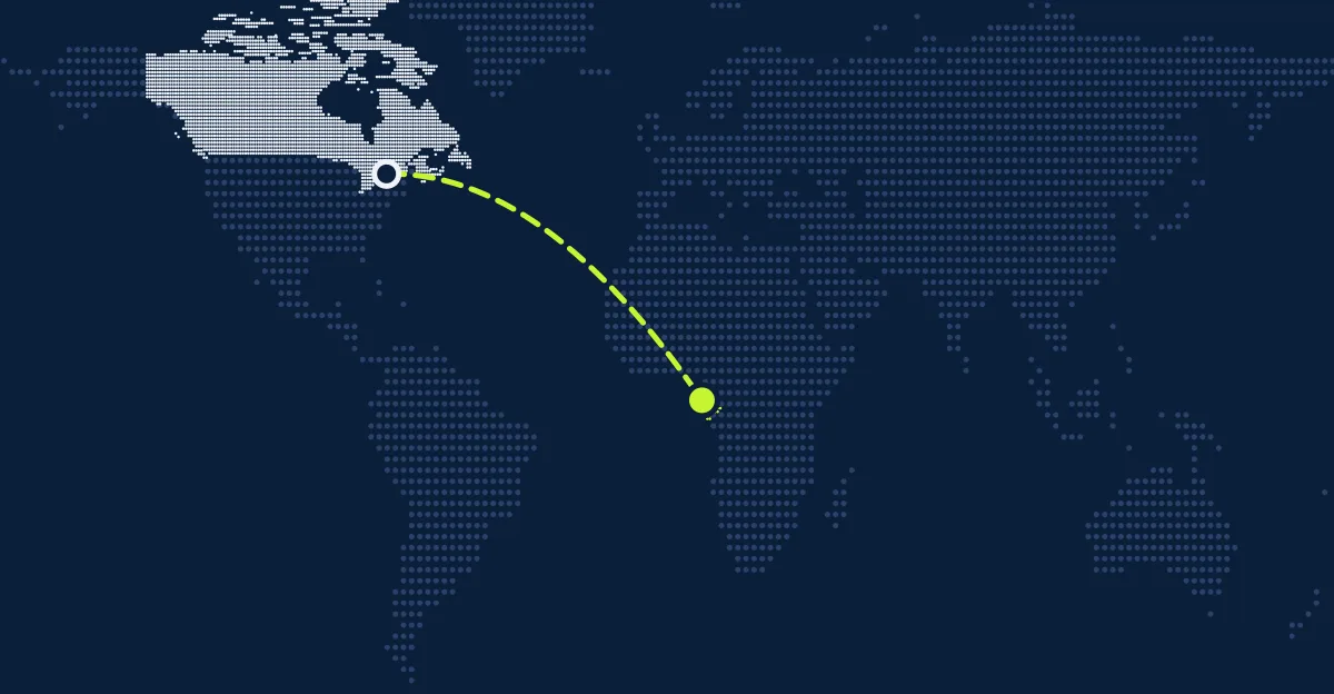 Canadá → Gabão