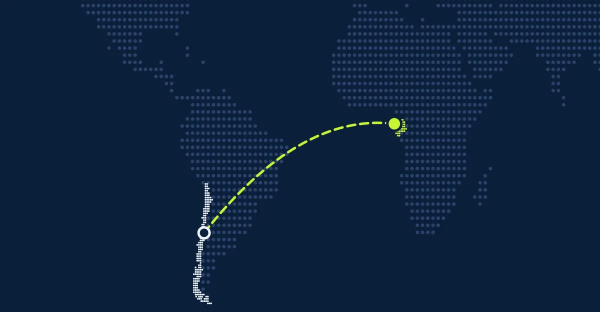 Chile → Gabão
