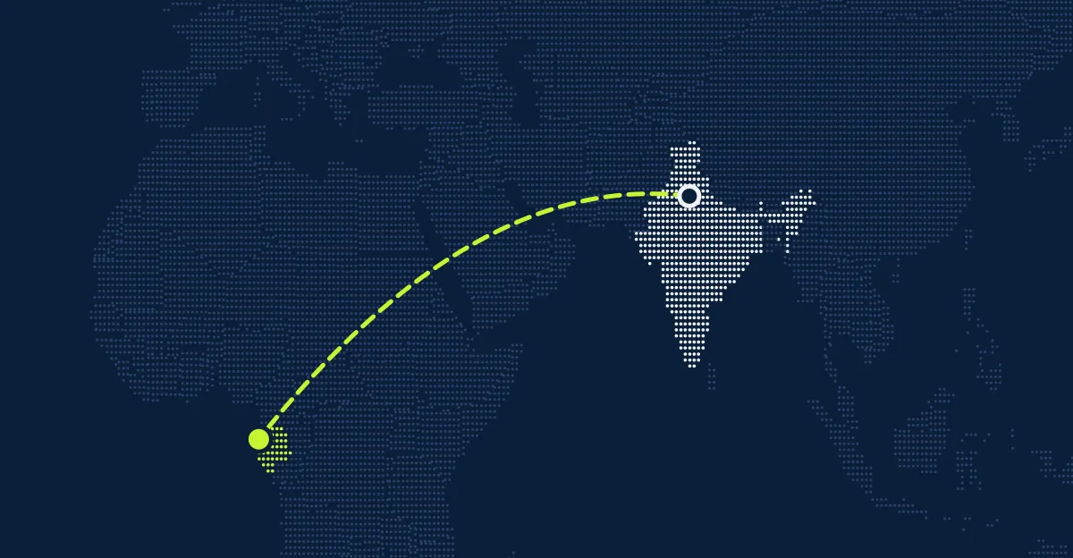 Hindistan → Gabon