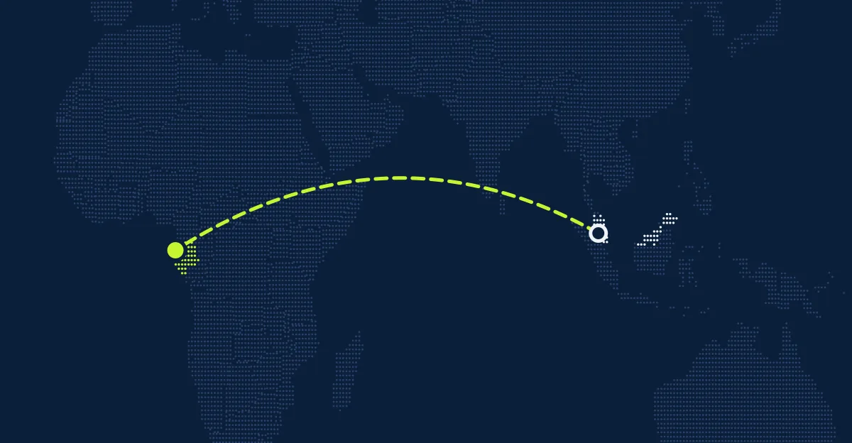 Malasia → Gabón