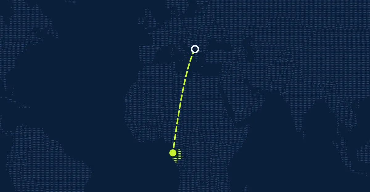 Macedônia do Norte → Gabão