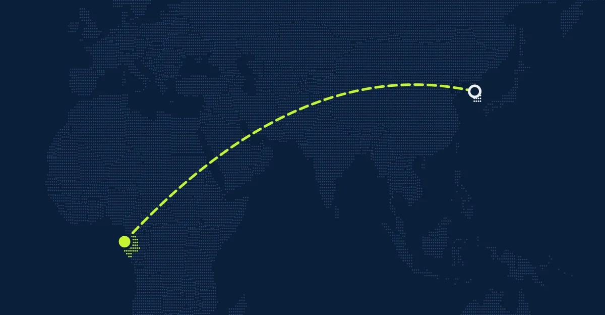 Südkorea → Gabun
