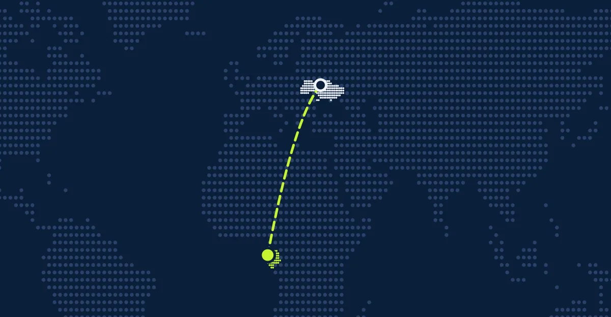 Ucrania → Gabón
