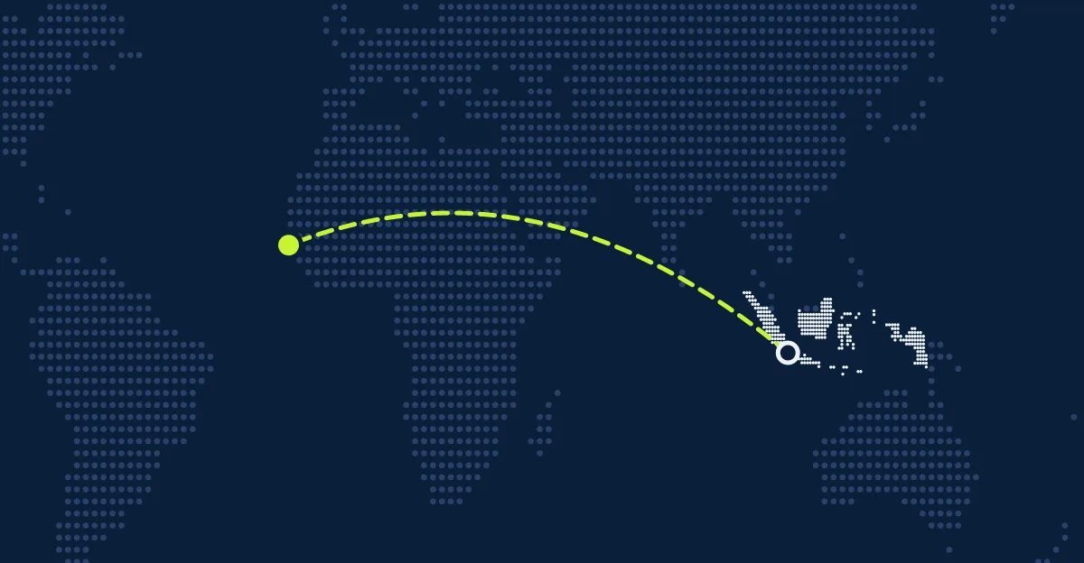 Indonesia → Gambia