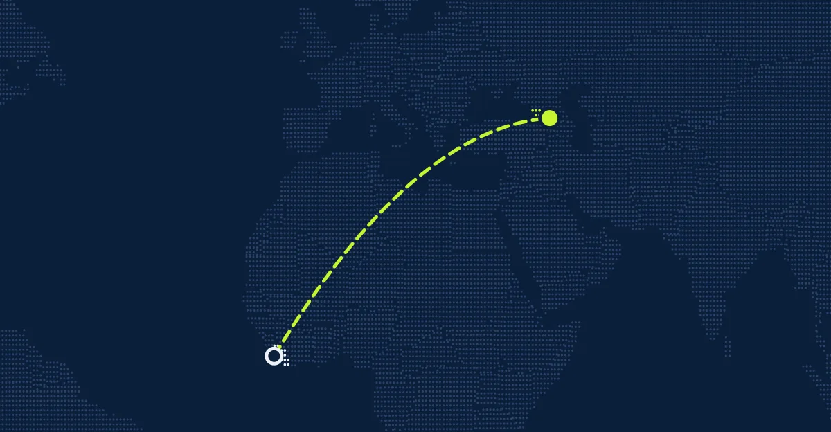 Liberia → Georgia