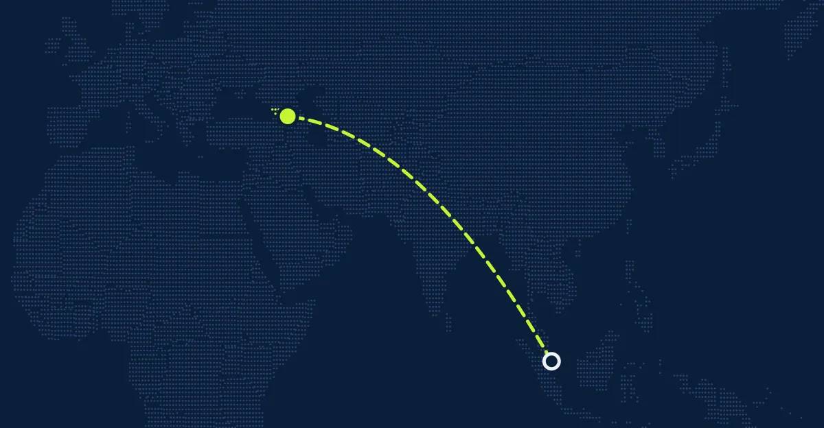 سنگاپور → جارجیا