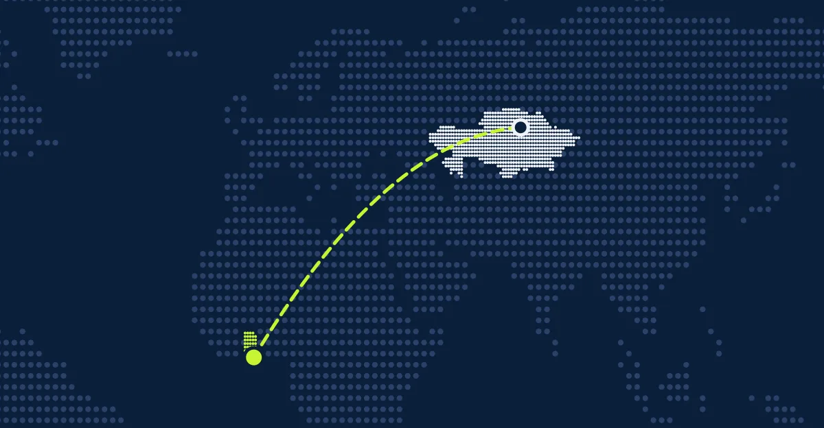 Kazajistán → Ghana