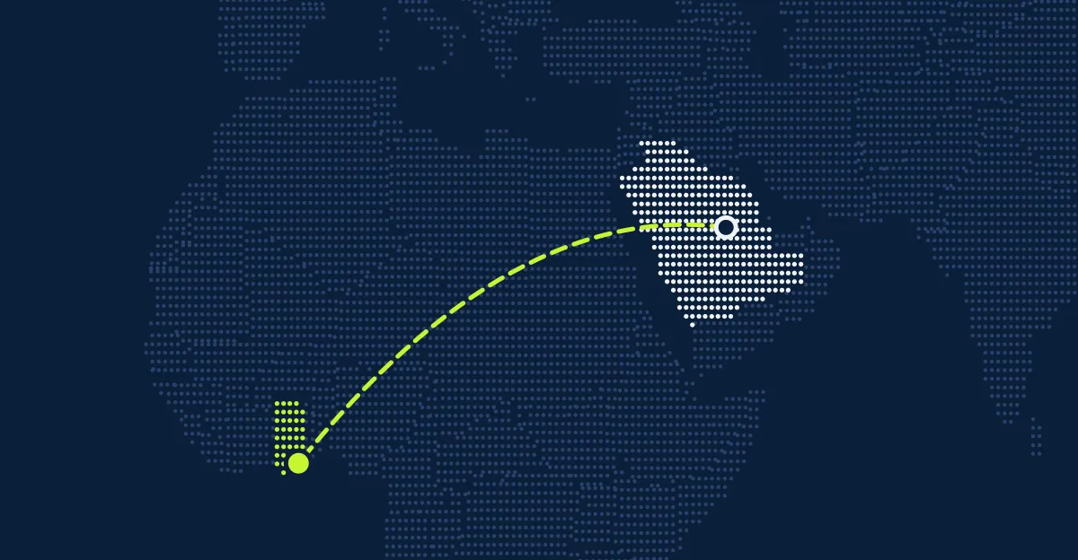 Arábia Saudita → Gana