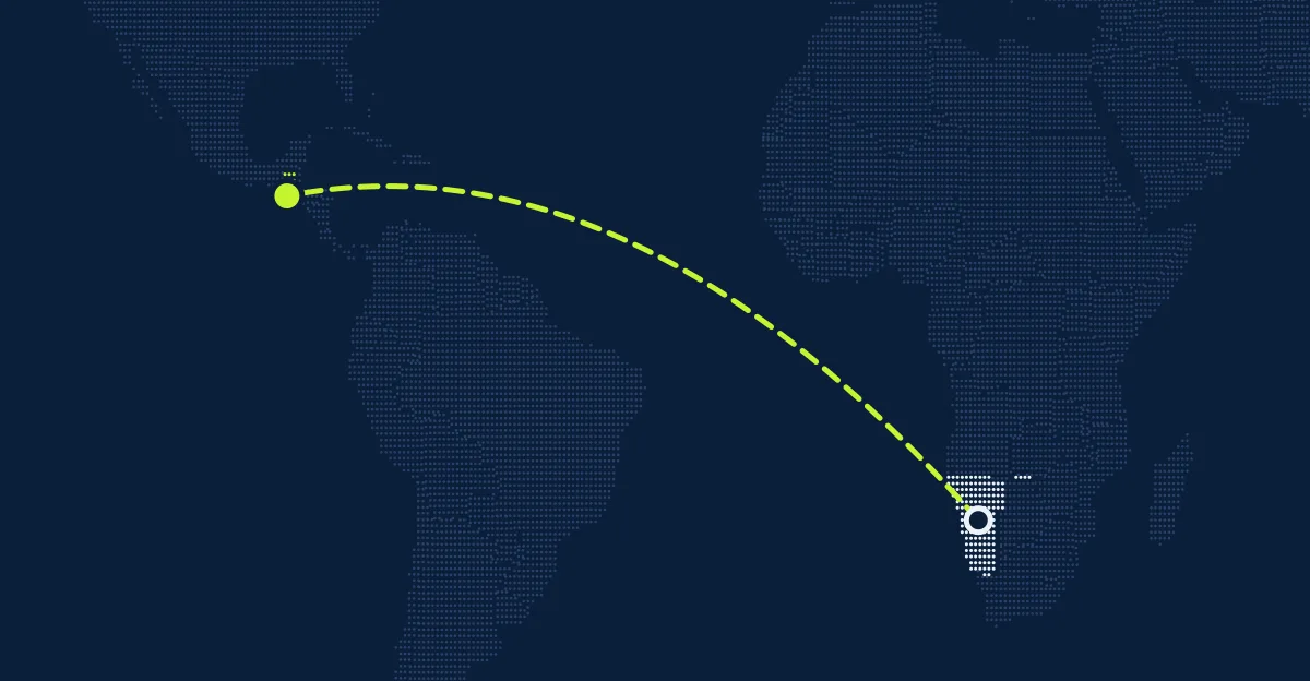 Namíbia → Guatemala
