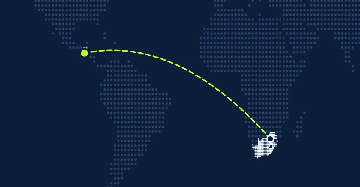 Sudáfrica → Guatemala