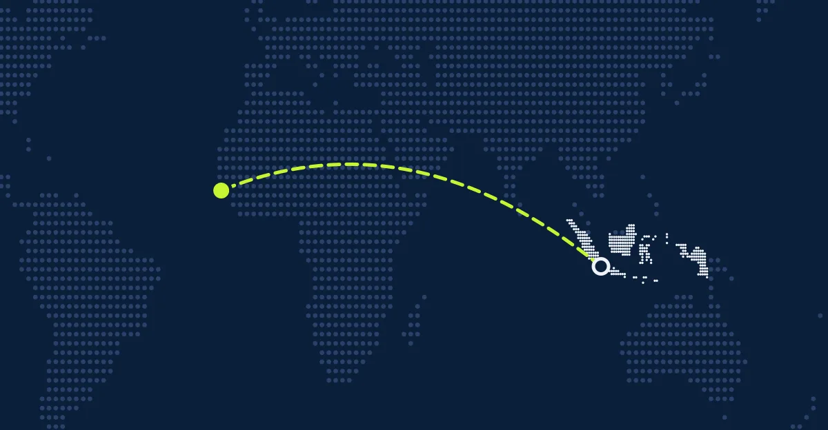 Indonesien → Guinea-Bissau
