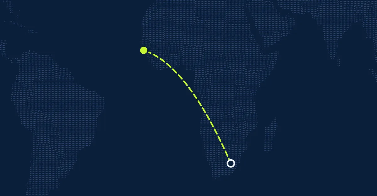Lesoto → Guinea-Bisáu