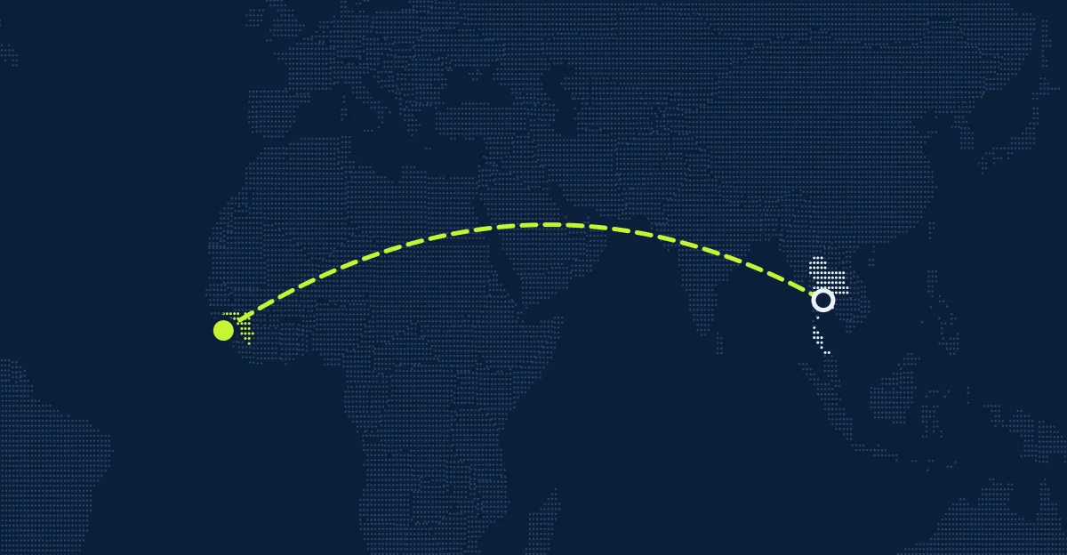 Tailandia → Guinea