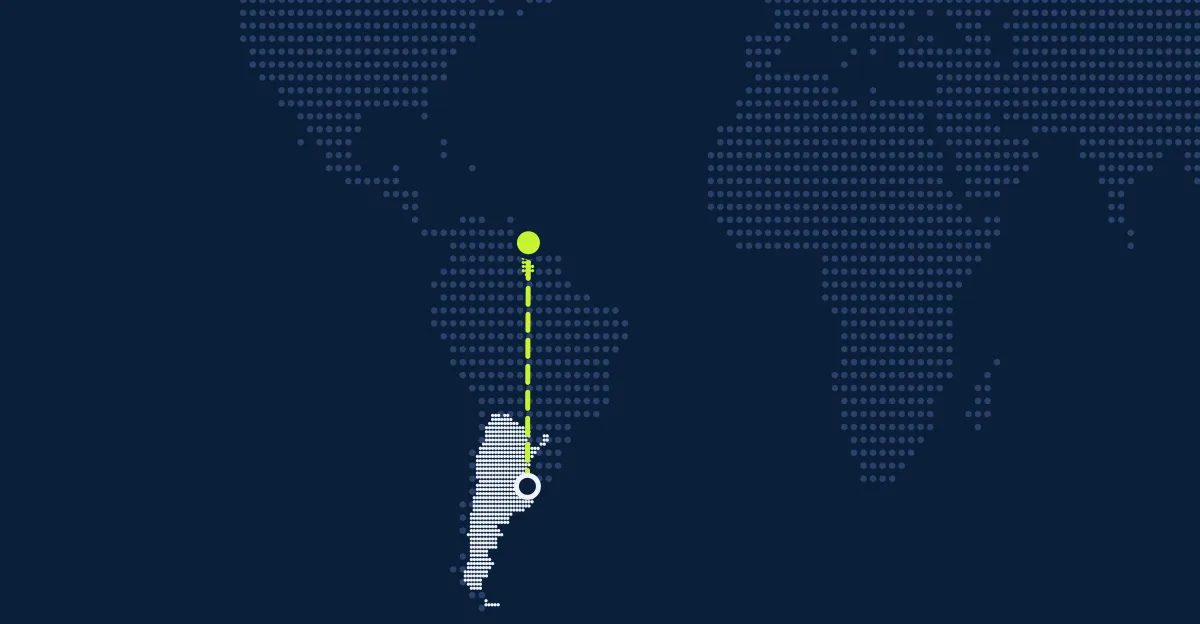 Argentina → Guiana