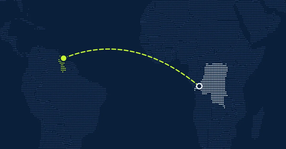 Congo - Kinshasa → Guiana