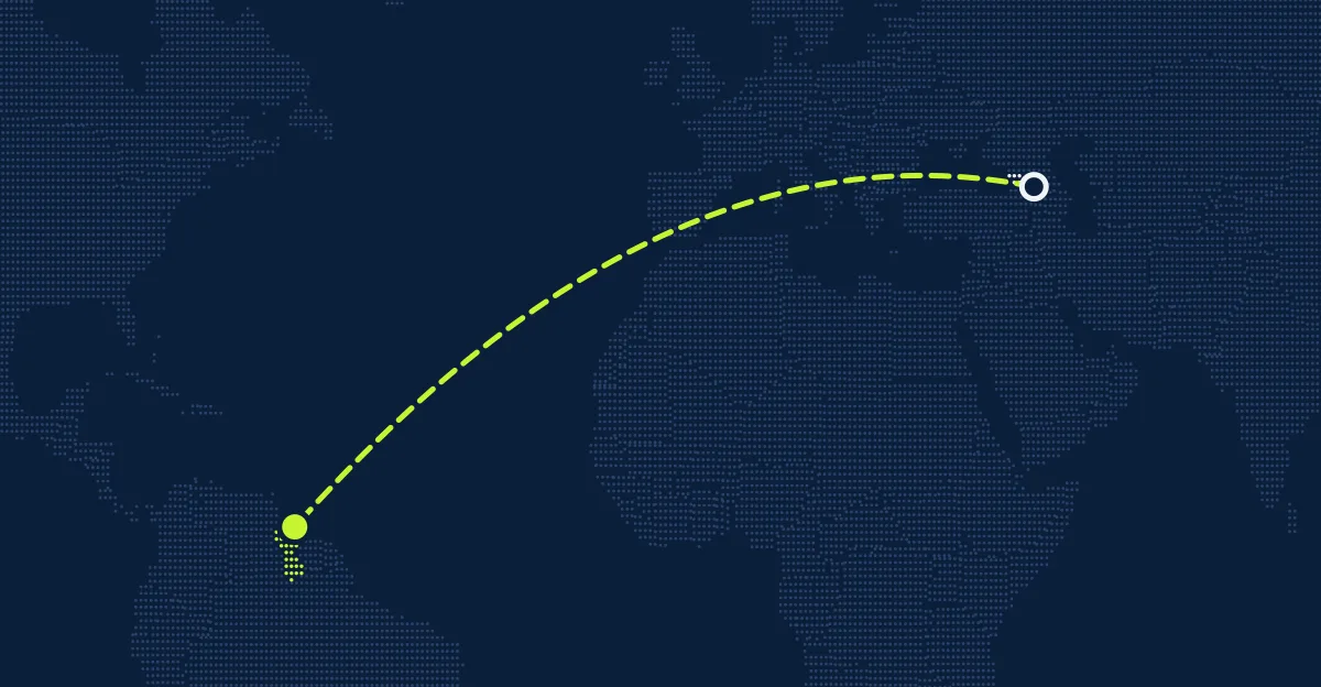 Georgia → Guyana